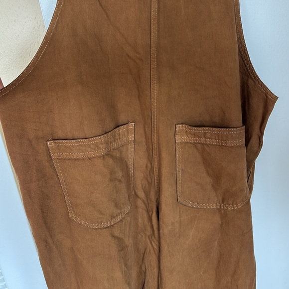 Madewell Tan Sleeveless Jumpsuit - Picture 7 of 11